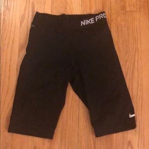 Nike Dri-fit bike short black size small.
